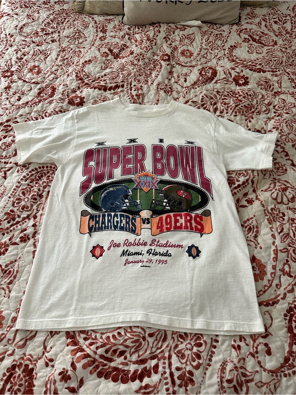 Vintage Starter Chargers/49er’s Super Bowl T Shirt